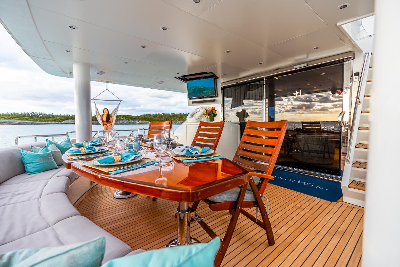 brandi wine - aft deck dining