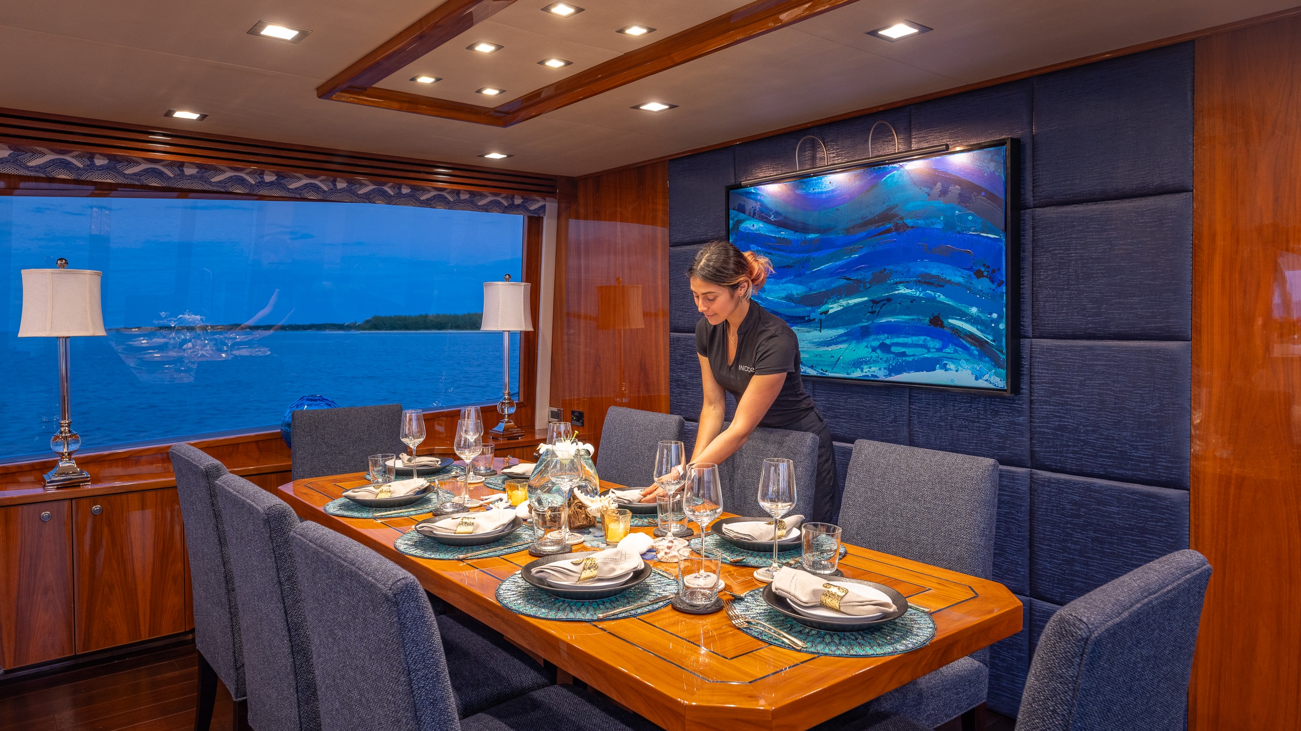 indigo - formal dining