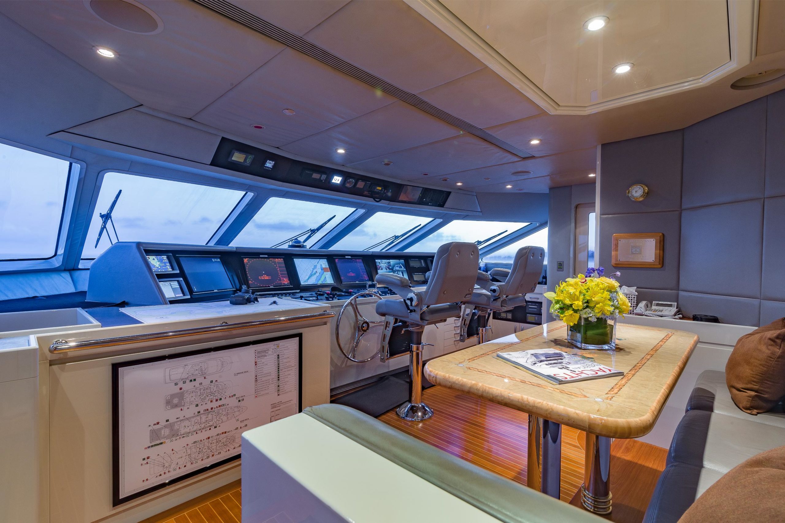 i love this boat - helm