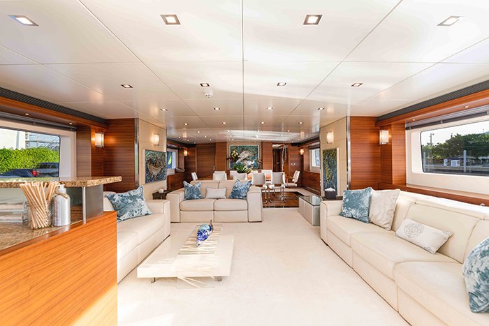 Motor yacht Sea Axis Main Salon