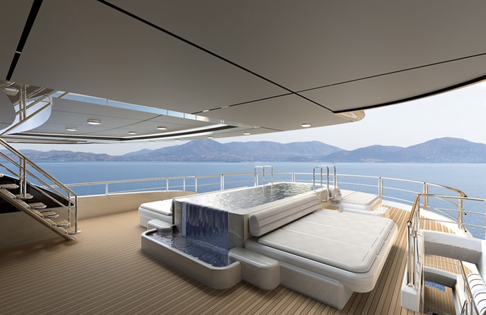 OPtasia Bridge Deck Jacuzzi