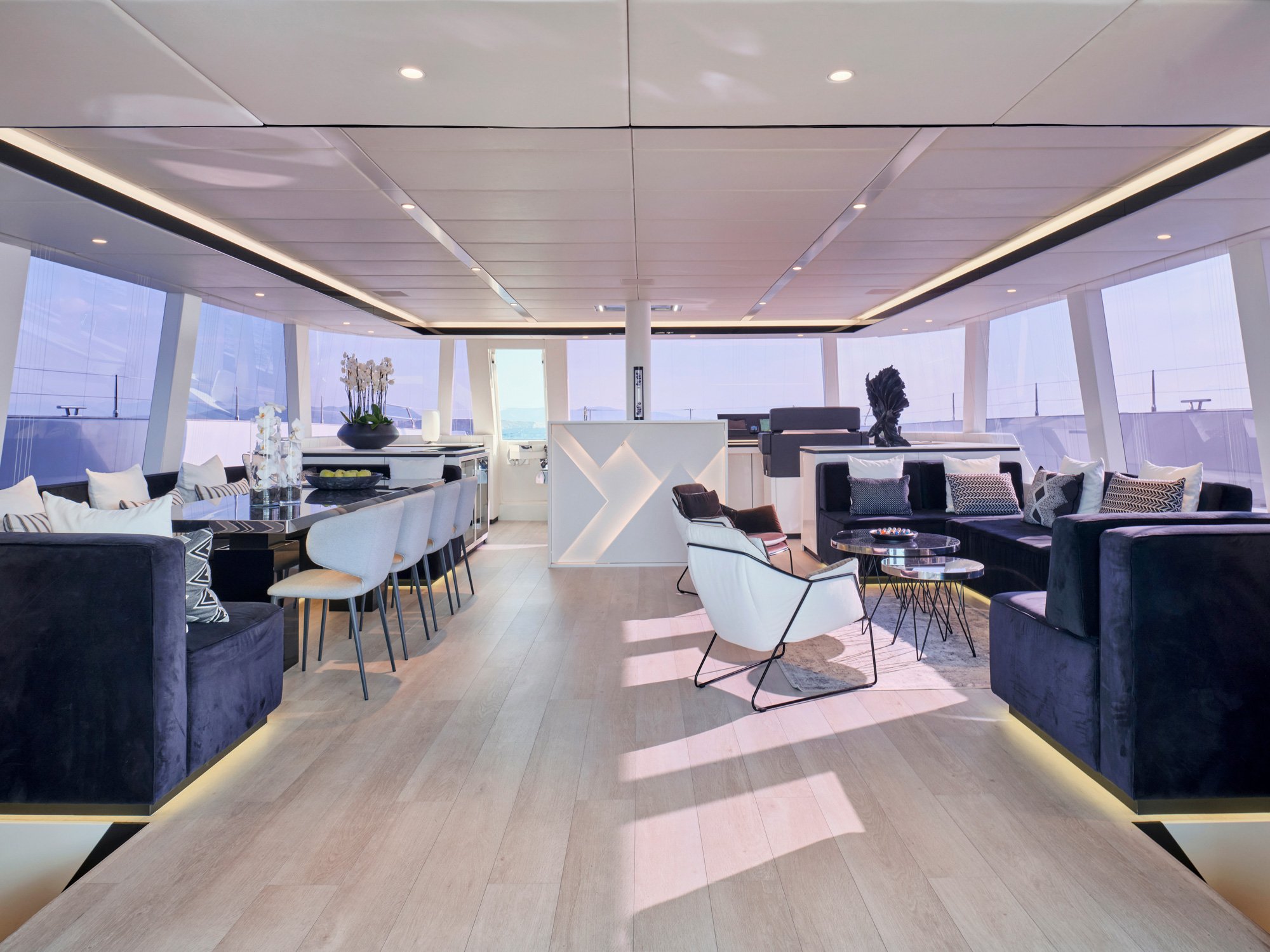 above & beyond - main salon