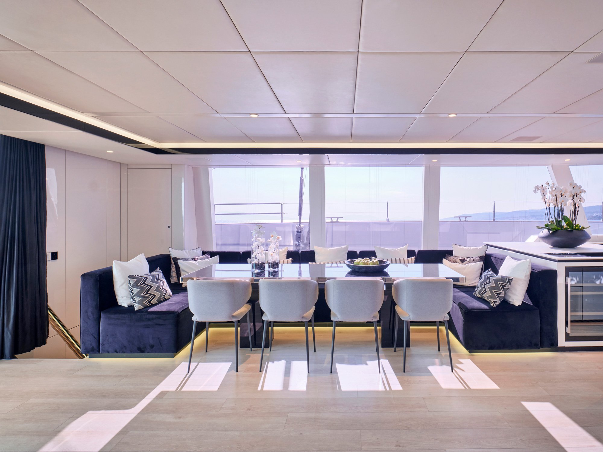 above & beyond - dining area