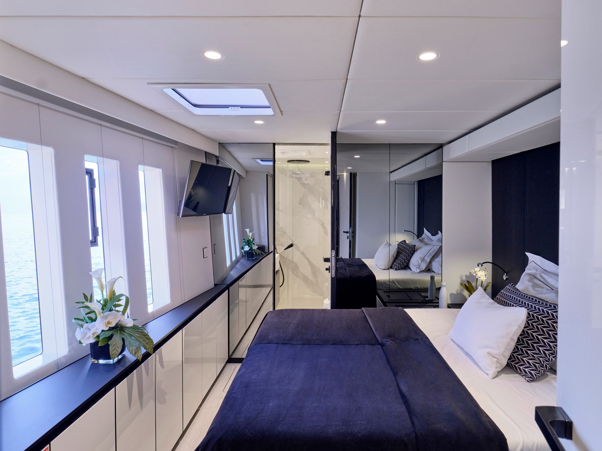 above & beyond - queen cabin