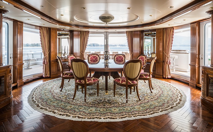 titania bridge deck dining