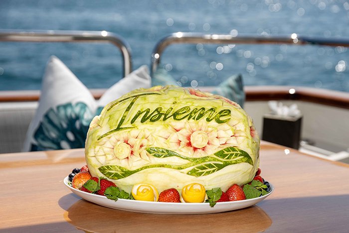 Yacht Insieme Aft Deck Creations