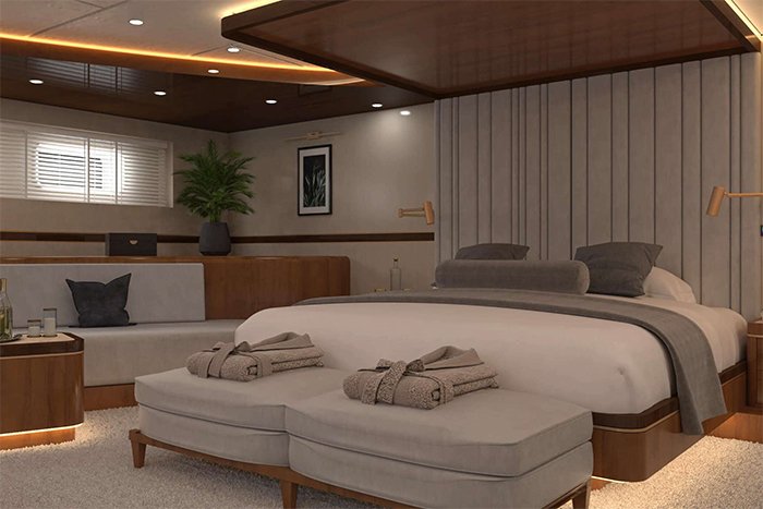 Yacht Life is Good king cabin 1