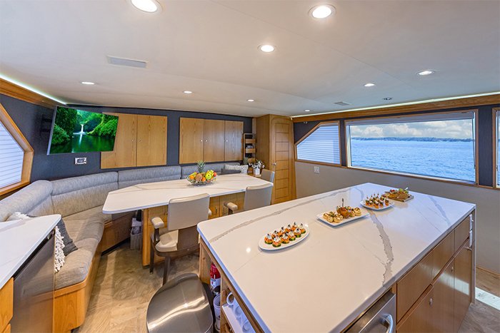 Yacht Margate galley