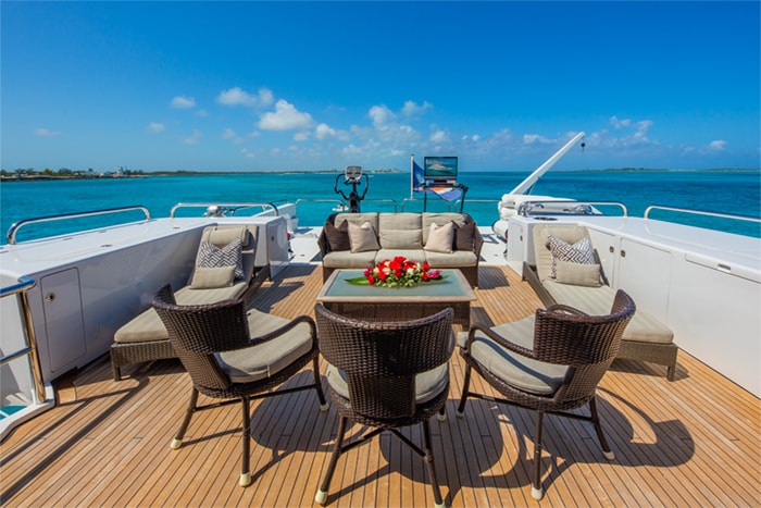 Yacht Starship bridge deck b