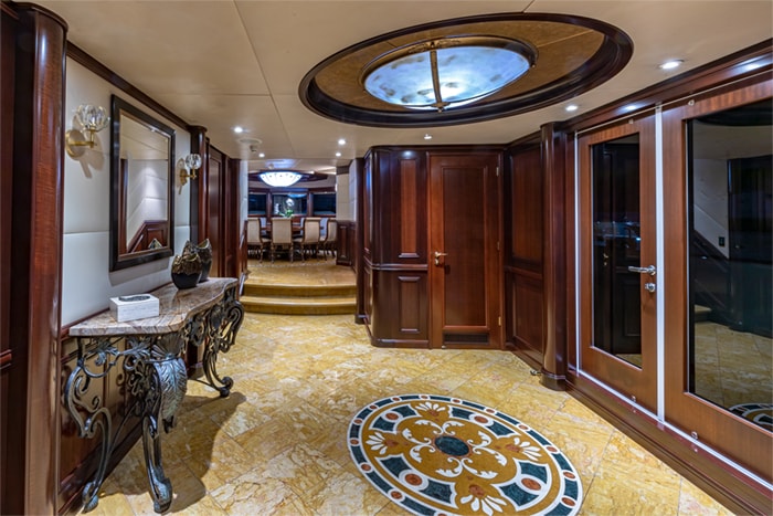 Yacht Starship foyer